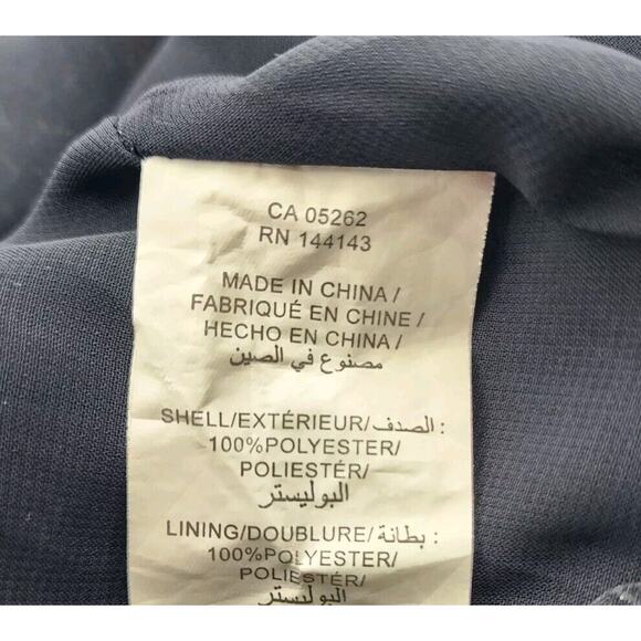 California Moon Rise Dress Fall Floral Bow Neck Blue Mini Nomad Art House Small - Picture 8 of 12